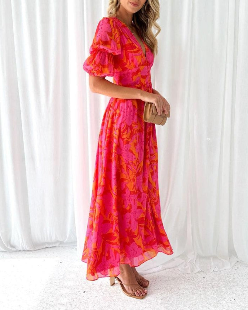 Valentina | Elegancka Letnia Sukienka Maxi