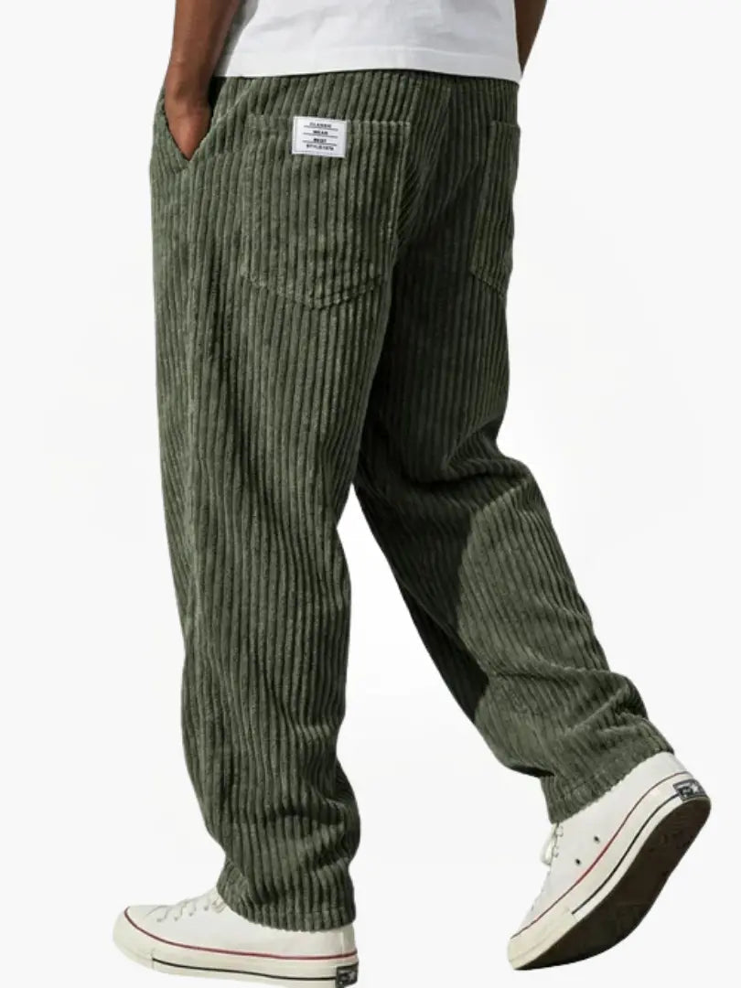 Gary | Spodnie z Sztruksu w Stylu Vintage
