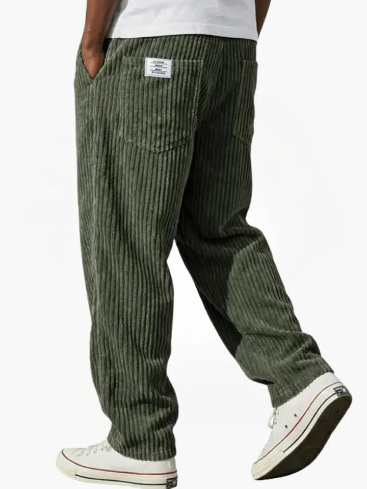 Gary | Spodnie z Sztruksu w Stylu Vintage