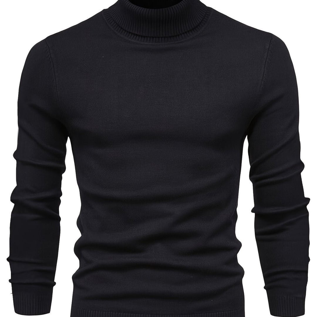 Malcolm | Klasyczny Sweter z Mock-Neck