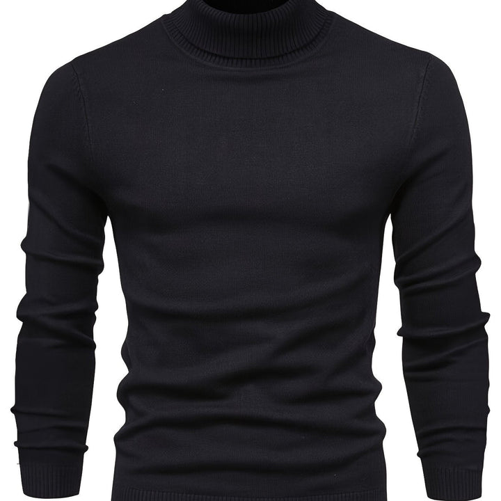 Malcolm | Klasyczny Sweter z Mock-Neck