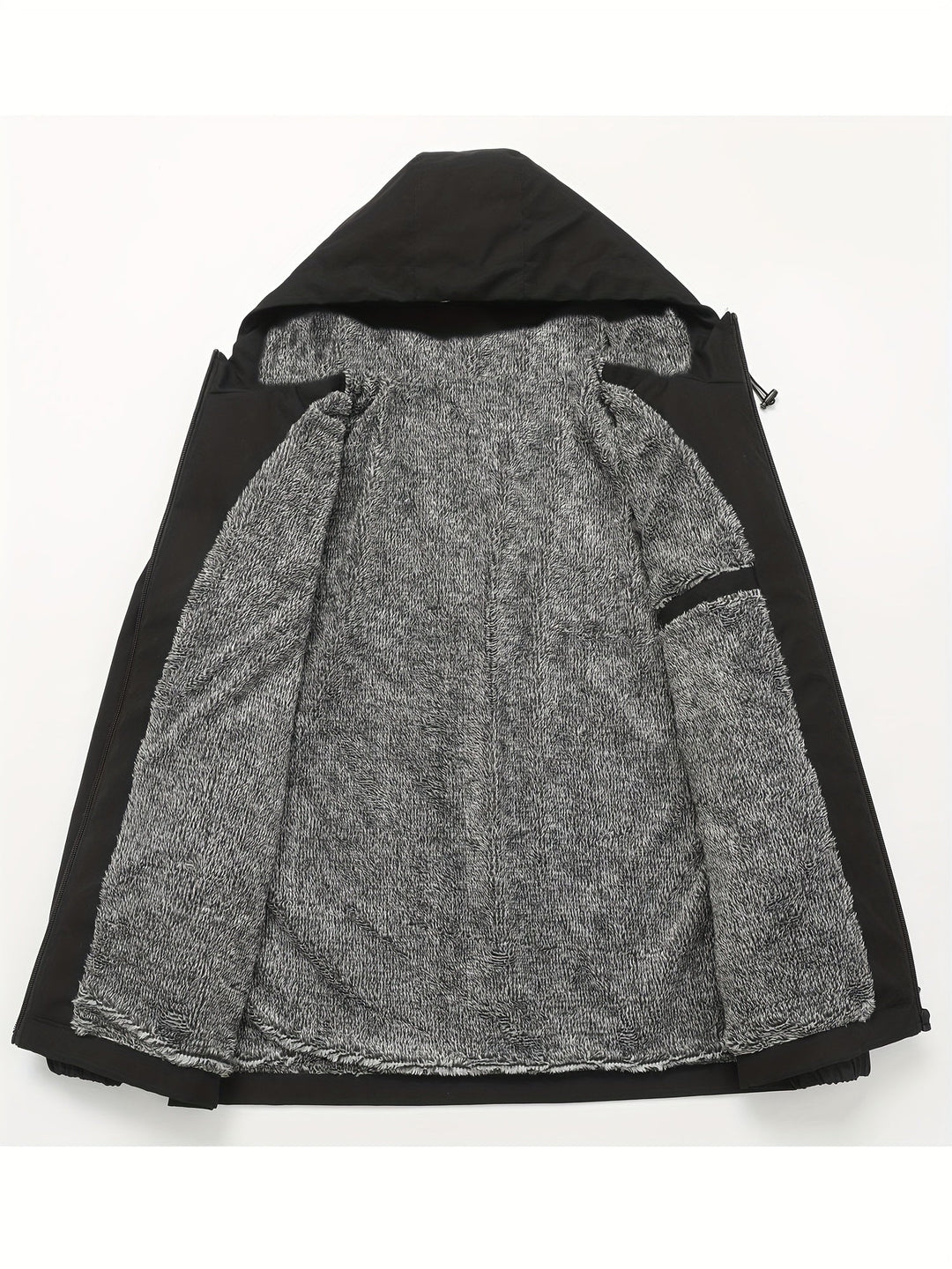 Victor | Przytulna Kurtka z Kapturem z Fleece