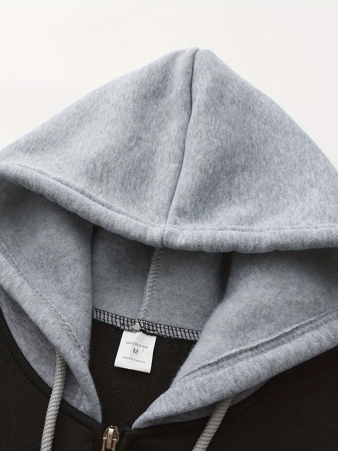 Cedric | Kolorowy Blokowany Hoodie na Zamek