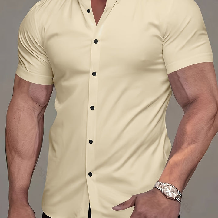 Weston | Elegancka Koszula z Krótkim Rękawem