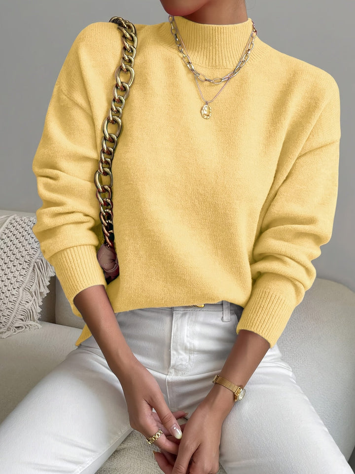 Lorelei | Wyrafinowany Sweter z Mock Neck