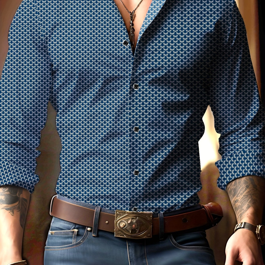 Clark | Elegancka Koszula w Wzory
