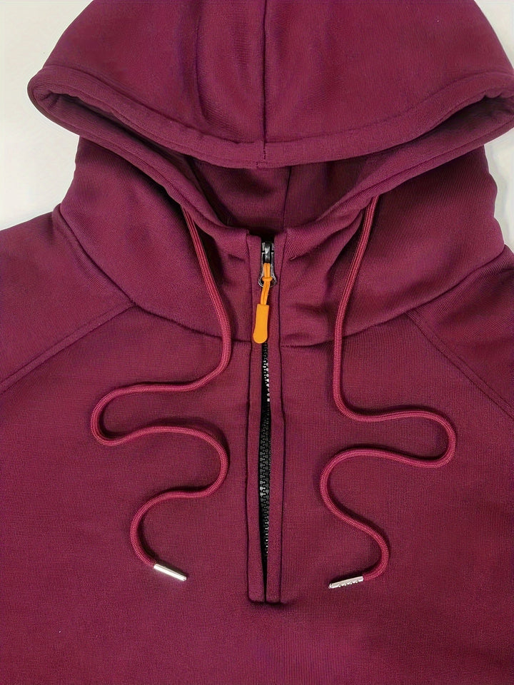 Rafferty | Hoodie z półzamkiem