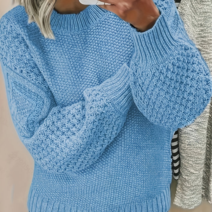 Bonnie | Przytulny Sweter z Lantern-Sleeve