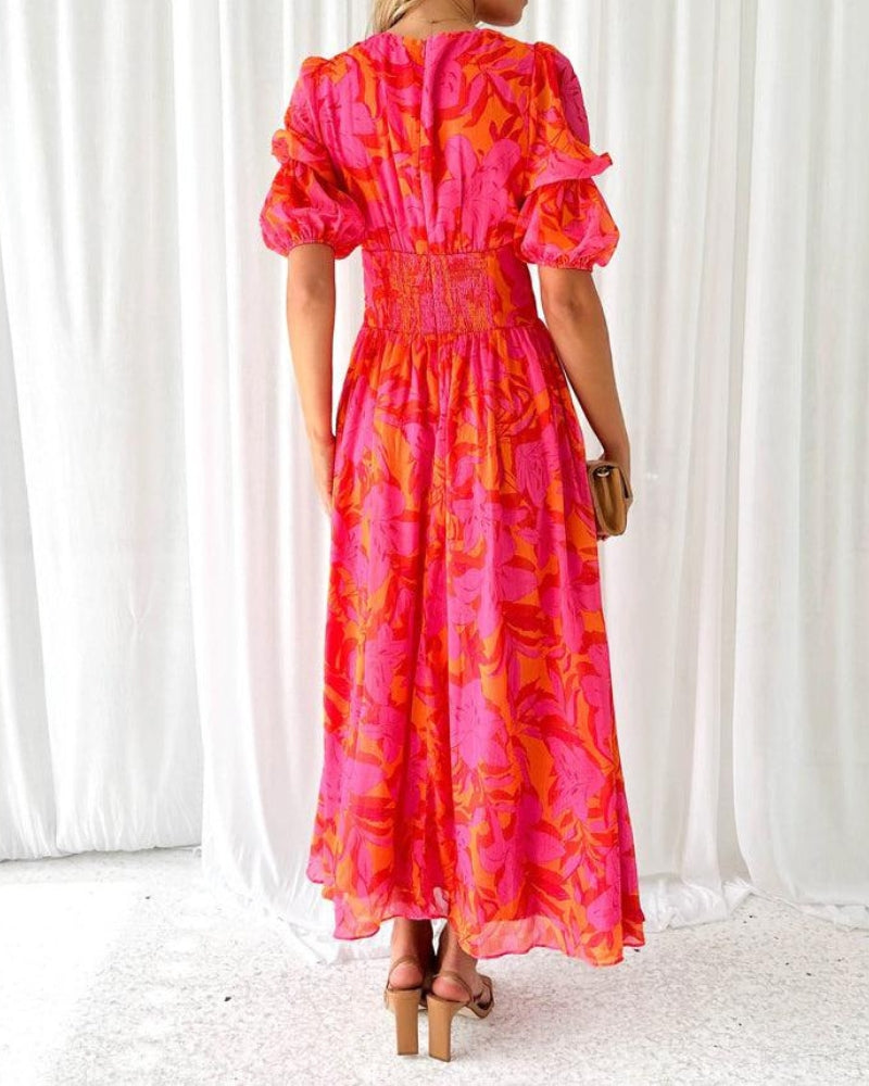 Valentina | Elegancka Letnia Sukienka Maxi