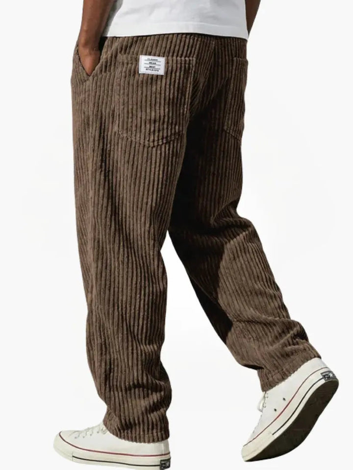 Gary | Spodnie z Sztruksu w Stylu Vintage