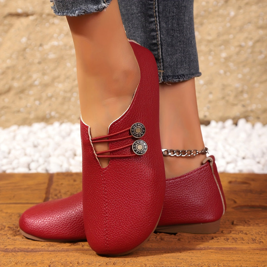 Nadine | Miękkie Mokasyny Slip-On