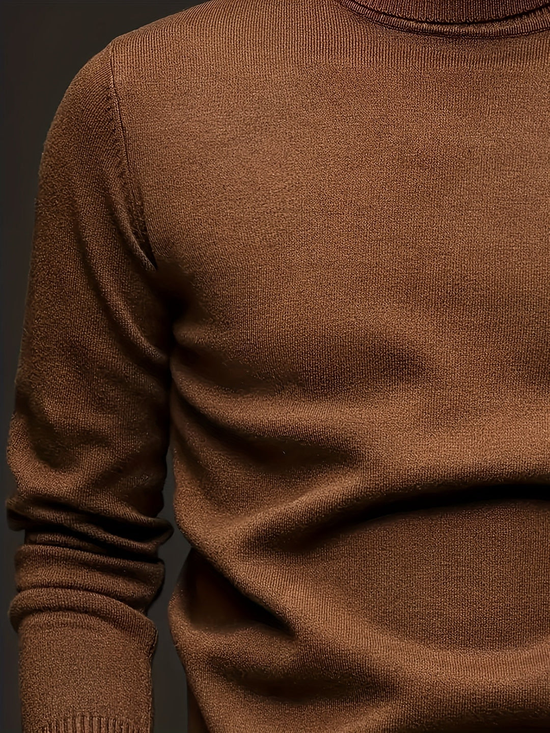 Frederick | Wyszukany Sweter z Wysokim Kołnierzem