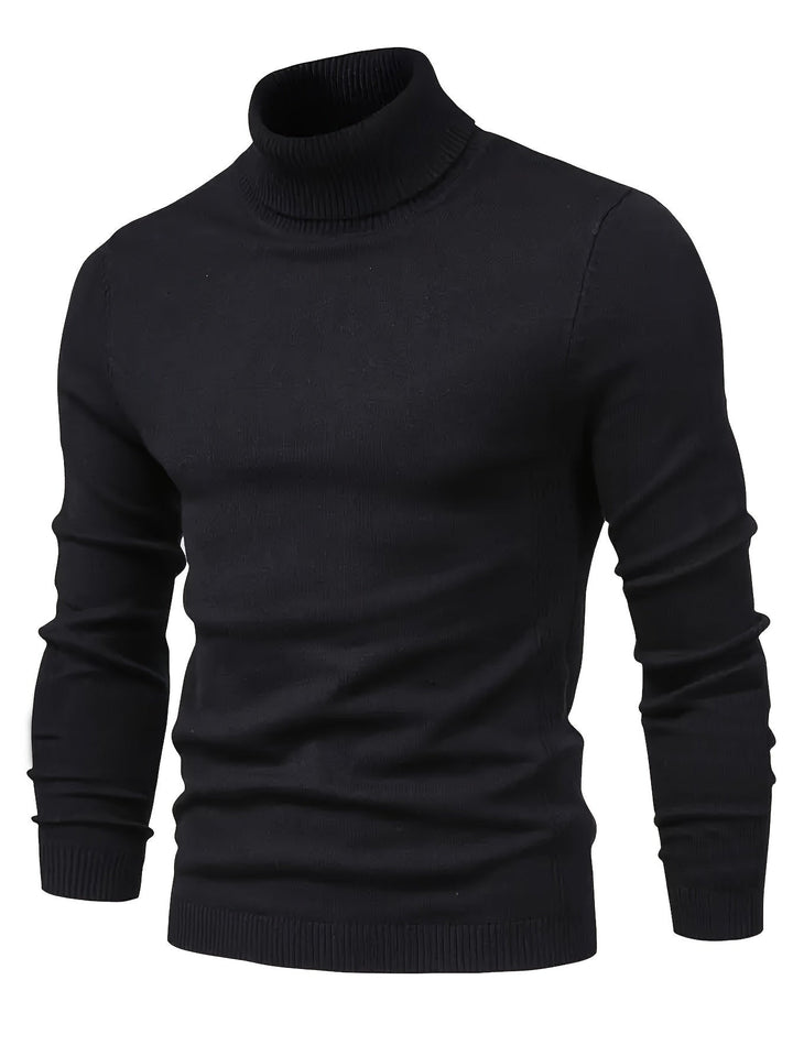 Malcolm | Klasyczny Sweter z Mock-Neck