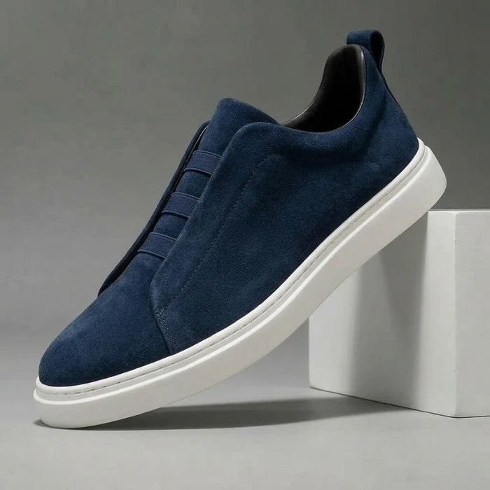 Męskie Trampki Slip-On z Elastycznymi Paskami