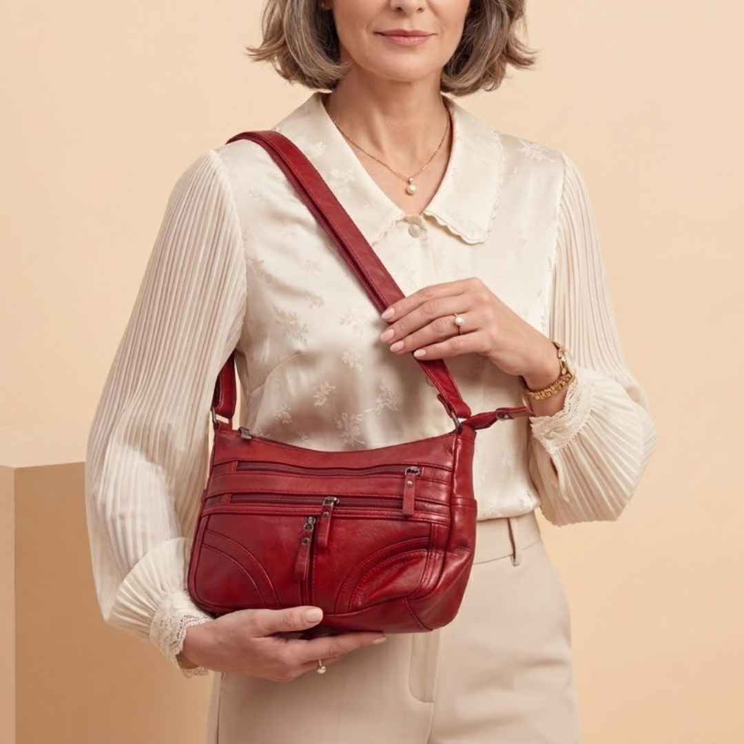 Abigail | Vintage Luźna Torebka na Ramię