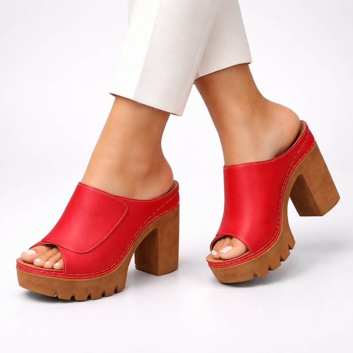 Harper | Klasyczne Premium Platformowe Obcasy