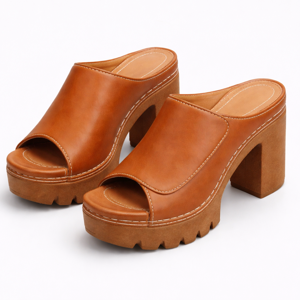 Harper | Klasyczne Premium Platformowe Obcasy
