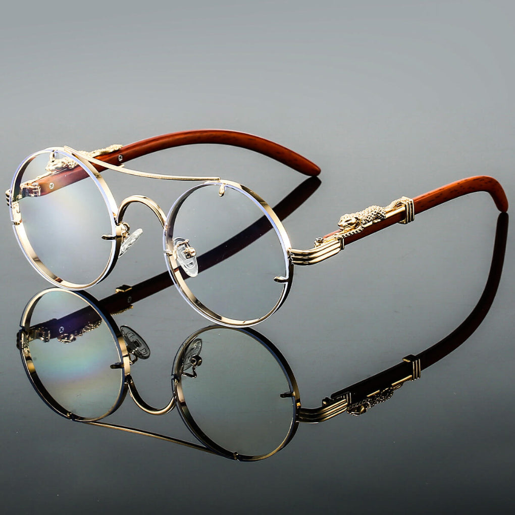 Cayden | Smukłe Retro Owalne Okulary Przeciwsłoneczne