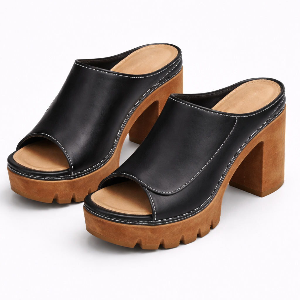 Harper | Klasyczne Premium Platformowe Obcasy