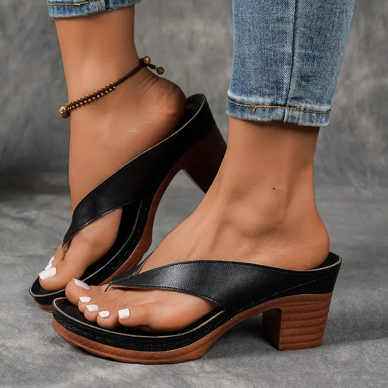 Giselle | Wygodne Premium Sandały na Obcasie