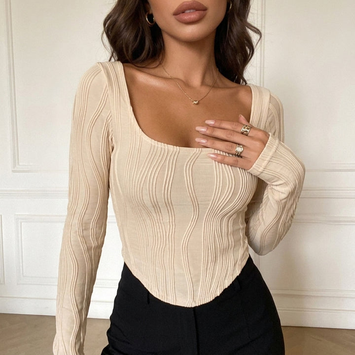 Damski Sweter Off-Shoulder z Wzorem Warkoczowym