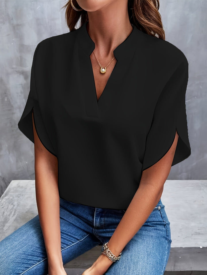 Nicole | Elegancka Bluzka z Drape&