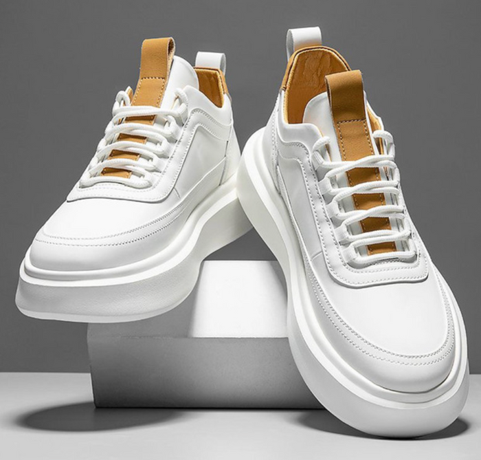 Męskie Sneakersy Chunky Sole Lace-Up dla Casual