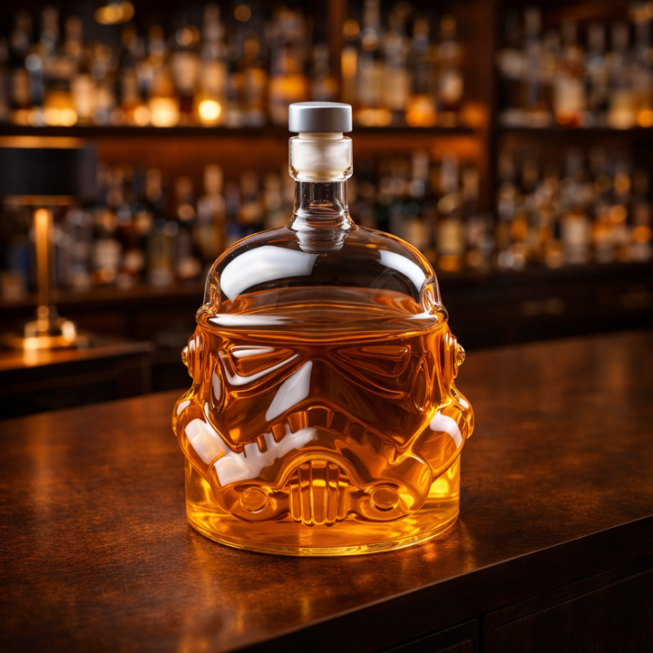 Darren | Zestaw Butelki Whisky z Kieliszkiem