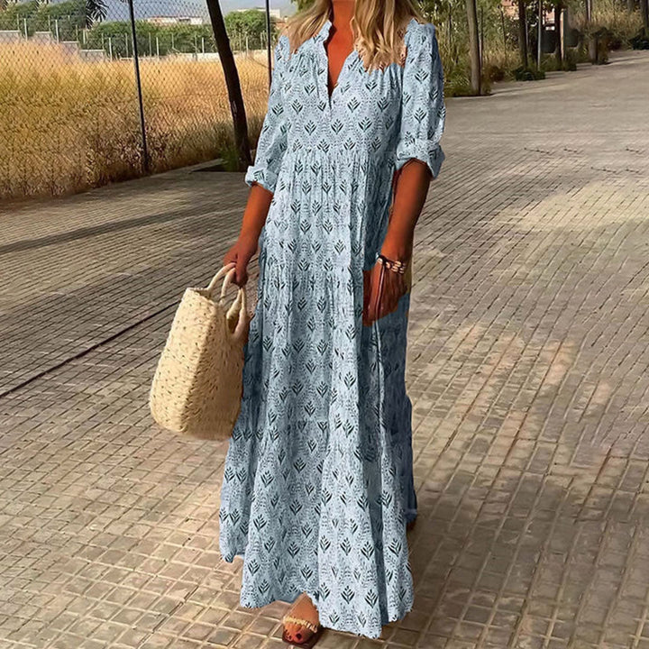 Louisa | Boho Maxi Sukienka Letnia