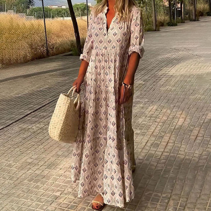Louisa | Boho Maxi Sukienka Letnia