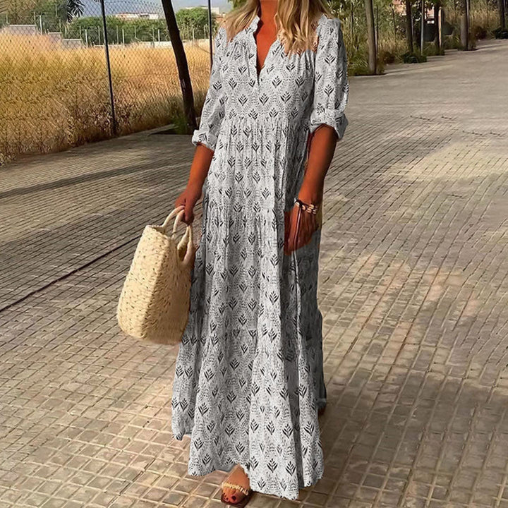 Louisa | Boho Maxi Sukienka Letnia