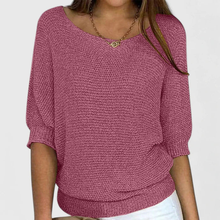 Maureen | Sweter z luźnymi rękawami
