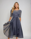 Adelaide | Elegancka Koronkowa Sukienka Midi