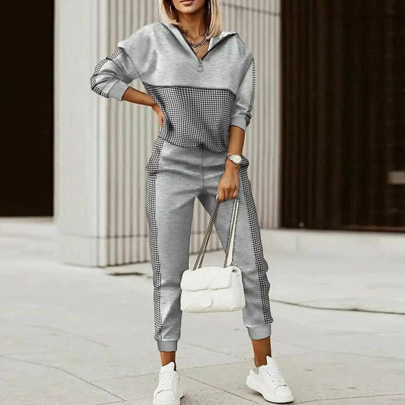 Marcia | Luźny dres z półzamkiem