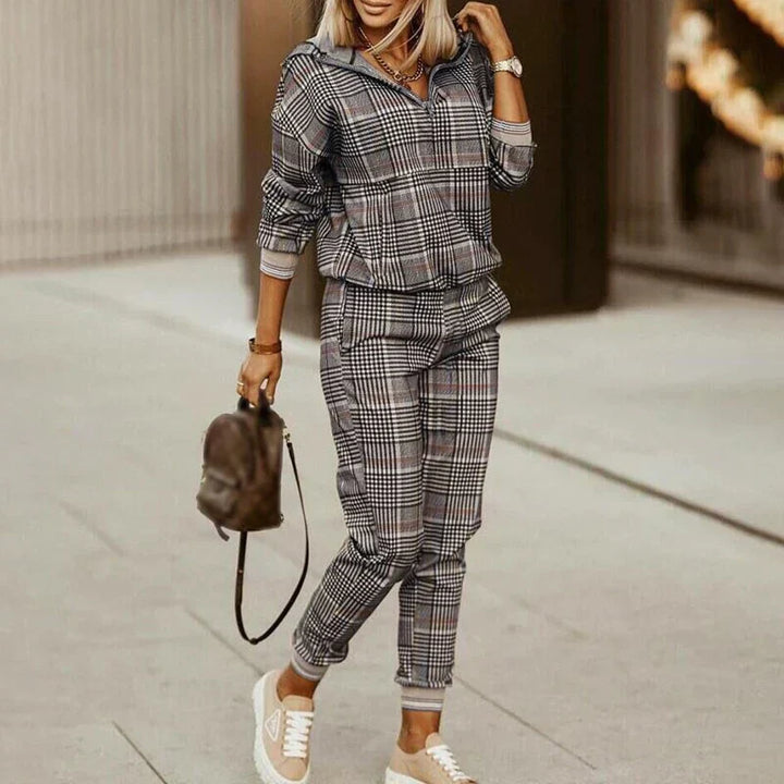 Marcia | Luźny dres z półzamkiem