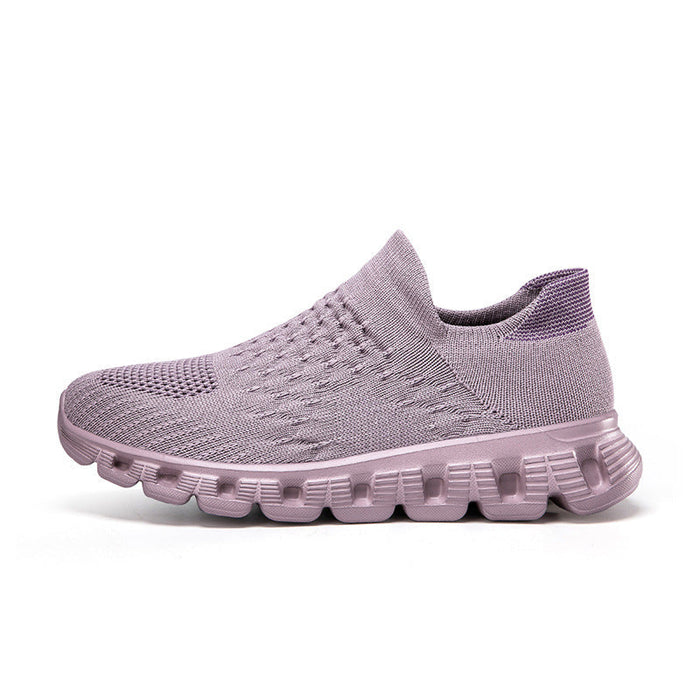 Damskie Buty Sportowe Slip-On z Amortyzującą Podeszwą