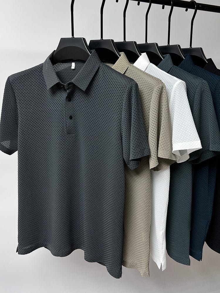 Parker | Stylowa koszulka polo z guzikiem