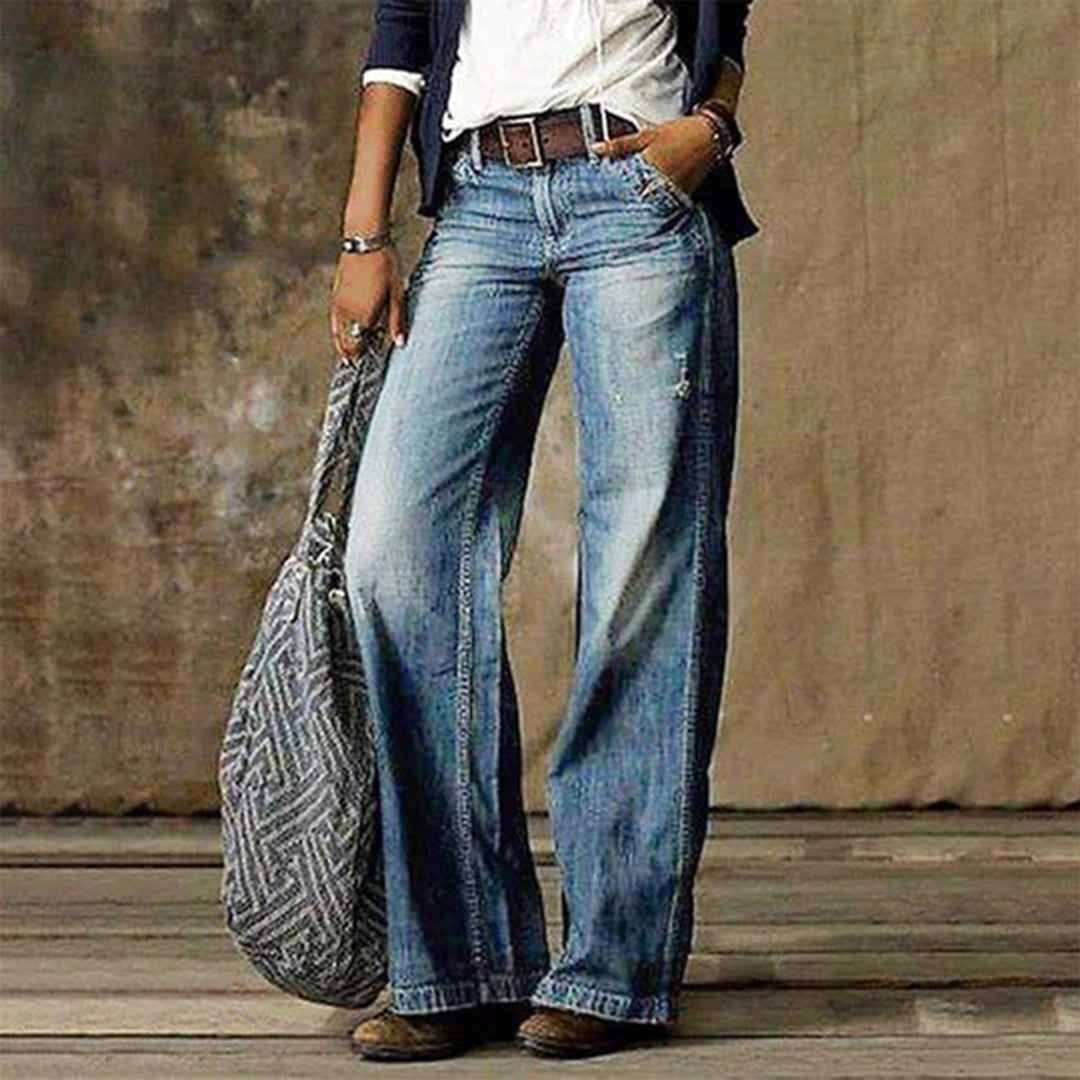 Constance | Vintage Szerokie Jeansy