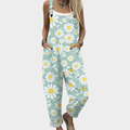 Priscilla | Casual Floral Art Jumpsuit
