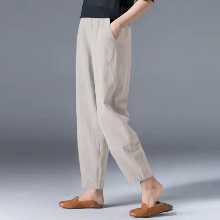 Hazel | Luźne Spodnie Tapered