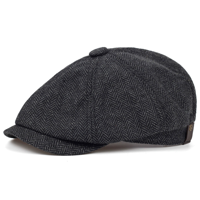 Manuel | Vintage Herringbone Everyday Cap