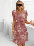 Deborah | Stylowa Sukienka z Falbankami