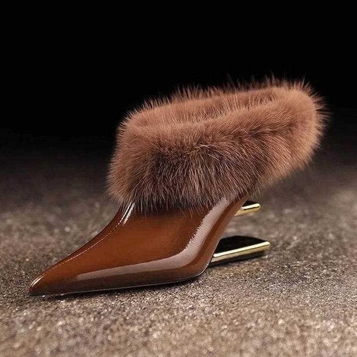 Beverly | Eleganckie Futrzane Szpilki