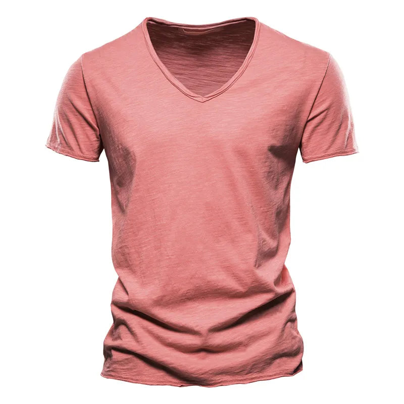 Hayden | Casual V-Neck Letnia Koszula