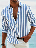 Bennett | Pasiasta Koszula Relaxed-Fit Casual