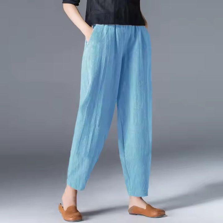 Hazel | Luźne Spodnie Tapered