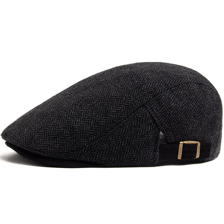 Adrian | Klasyczna Czapka Herringbone