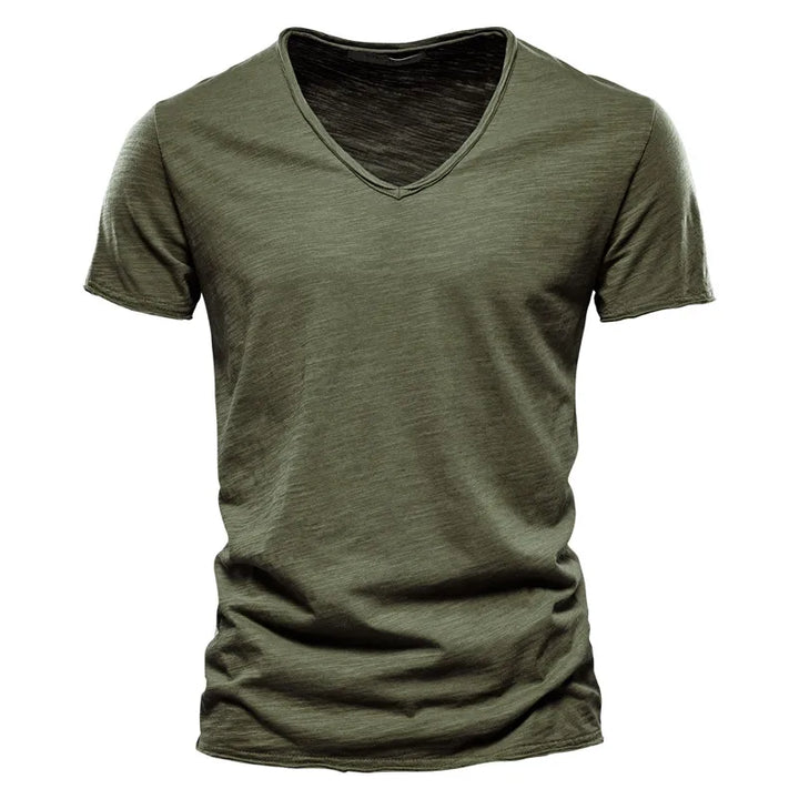 Hayden | Casual V-Neck Letnia Koszula