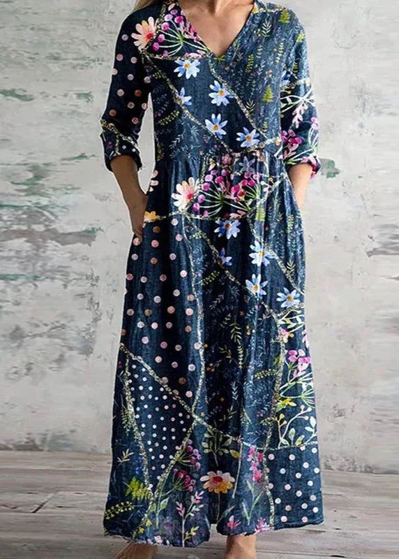 Elara | Lekka i Bezwysiłkowa Sukienka Kwiatowa