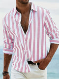 Bennett | Pasiasta Koszula Relaxed-Fit Casual